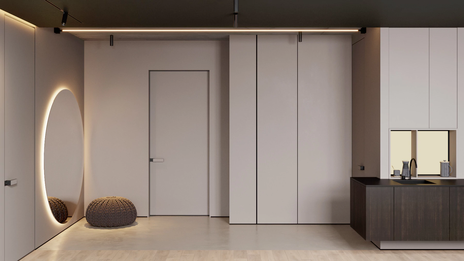 Abstract lighting design